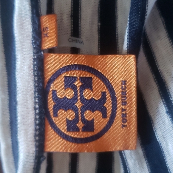 Tory Burch Linen Striped Sweater - Picture 8 of 9